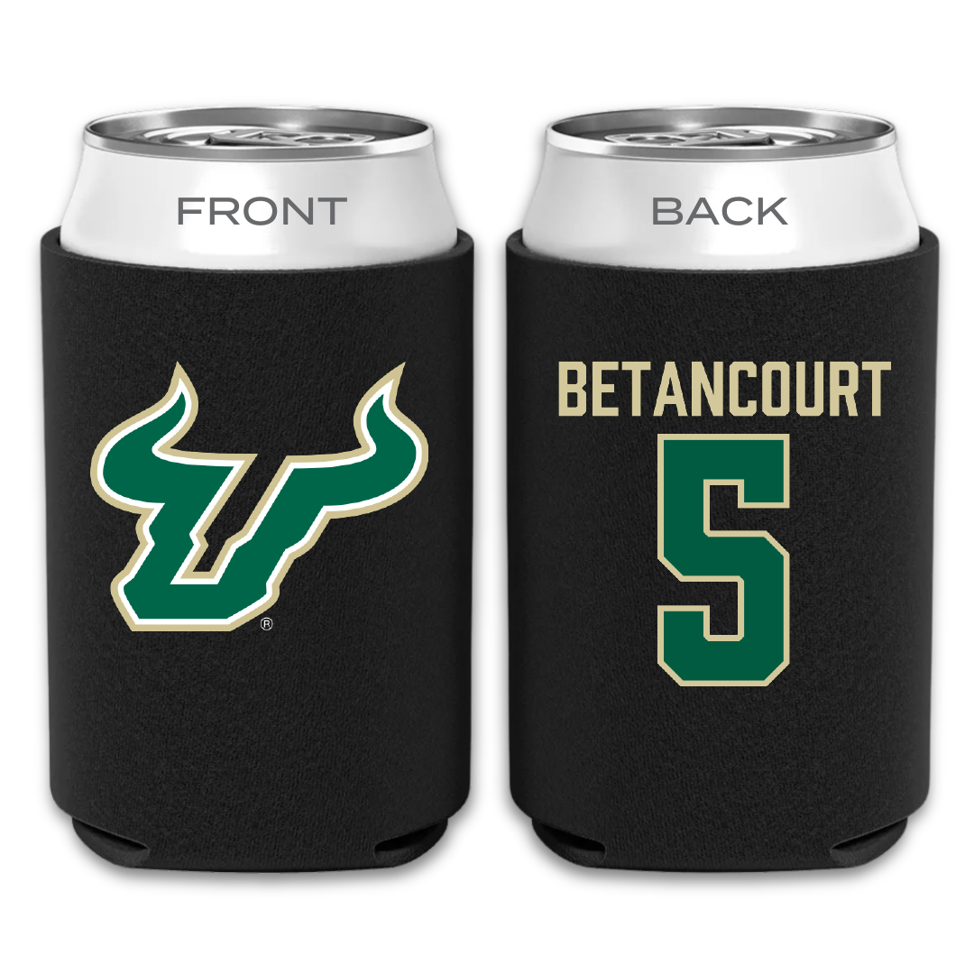 University of South Florida Baseball Black Can Cooler - #5 Rafael Betancourt