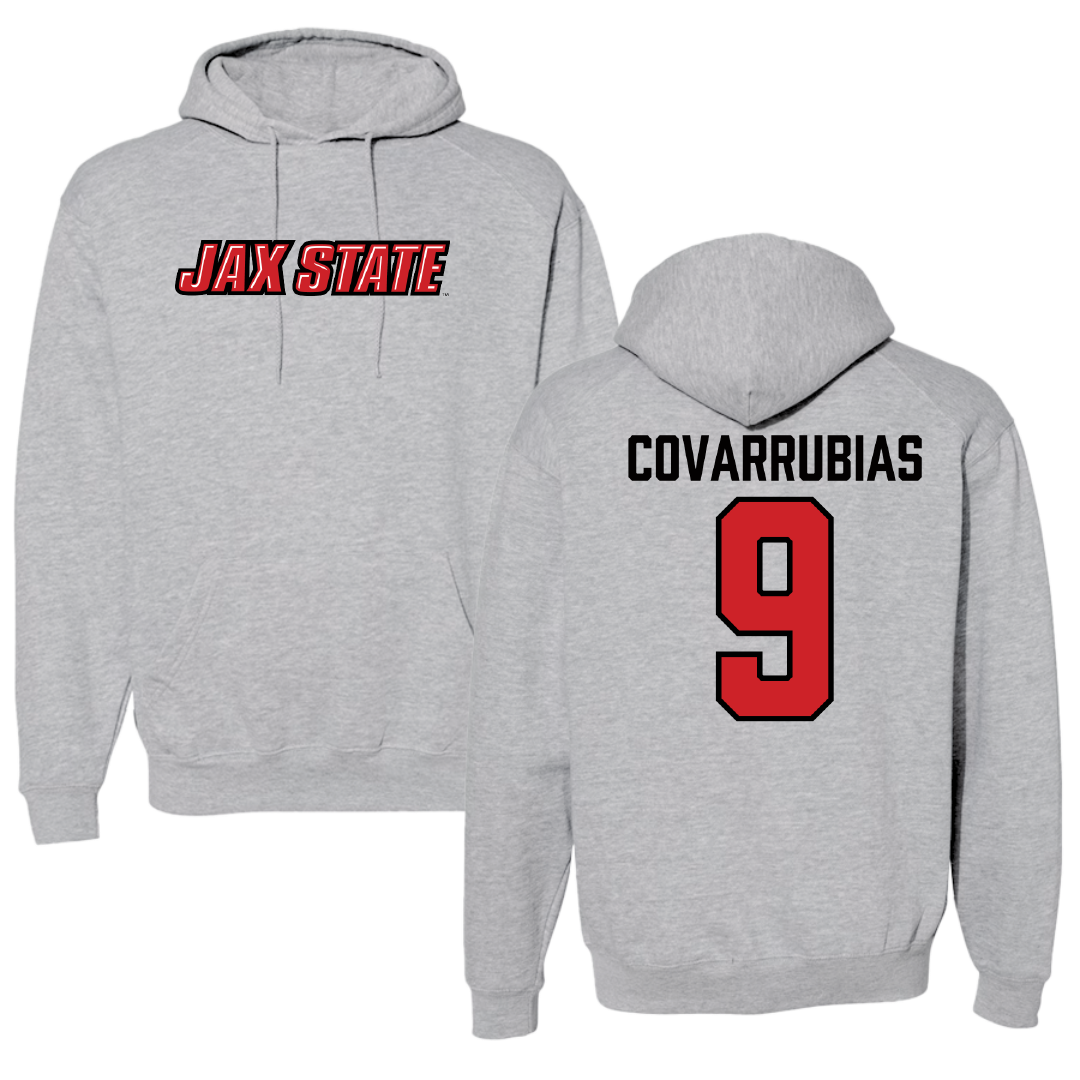 Jacksonville State University Bowling Sport Gray Hoodie - #9 Keyla Covarrubias