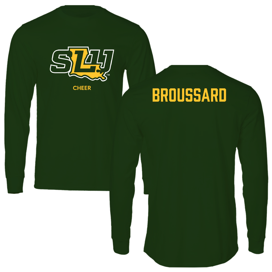 Southeastern Louisiana University Cheer Forest Green Long Sleeve - Brilee Broussard