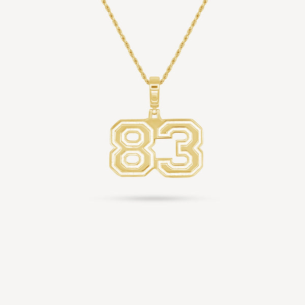 Gold Presidents Pendant and Chain - #83 Bryson Waterman