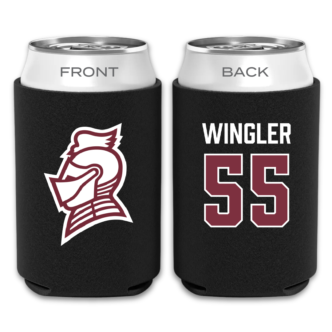 Bellarmine University Basketball (W) Black Can Cooler - #55 Kendall Wingler