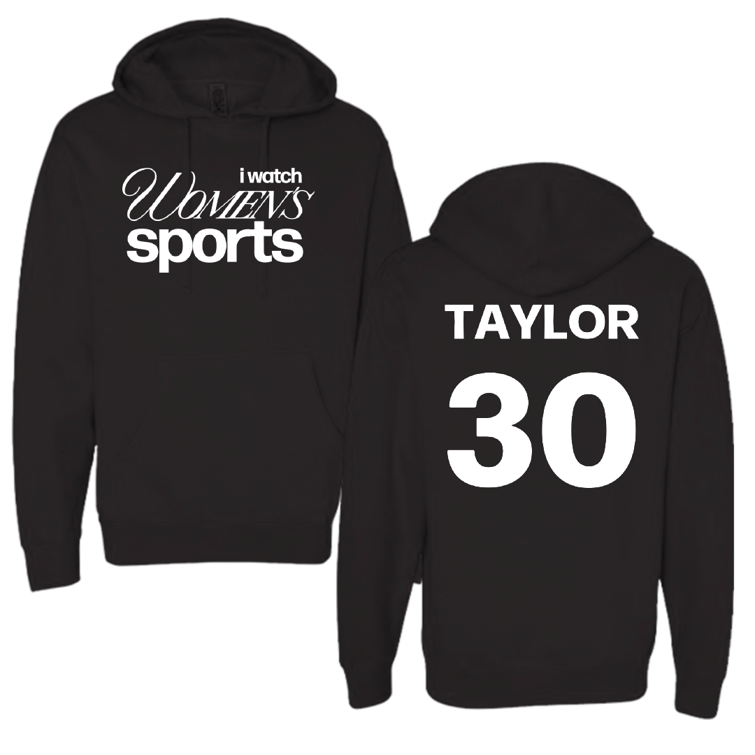 Lamar University Basketball Black WHM Hoodie - #30 R'Mani Taylor