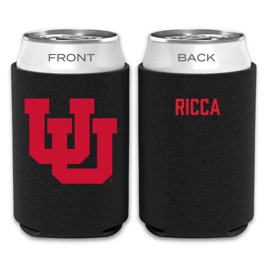 University of Utah Swimming & Diving Black Can Cooler - Chance Ricca