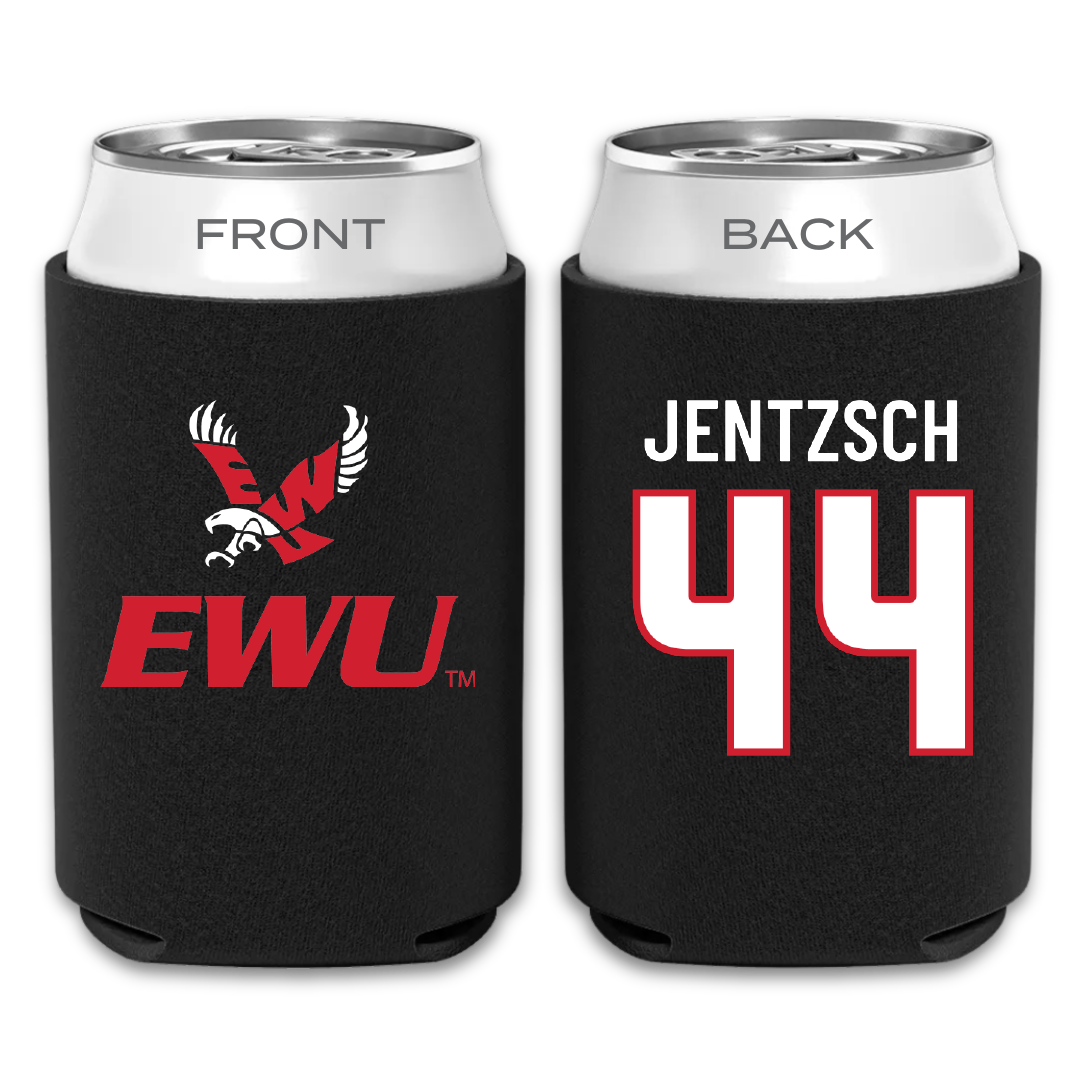 Eastern Washington University Basketball Black Can Cooler - #44 Camille Jentzsch
