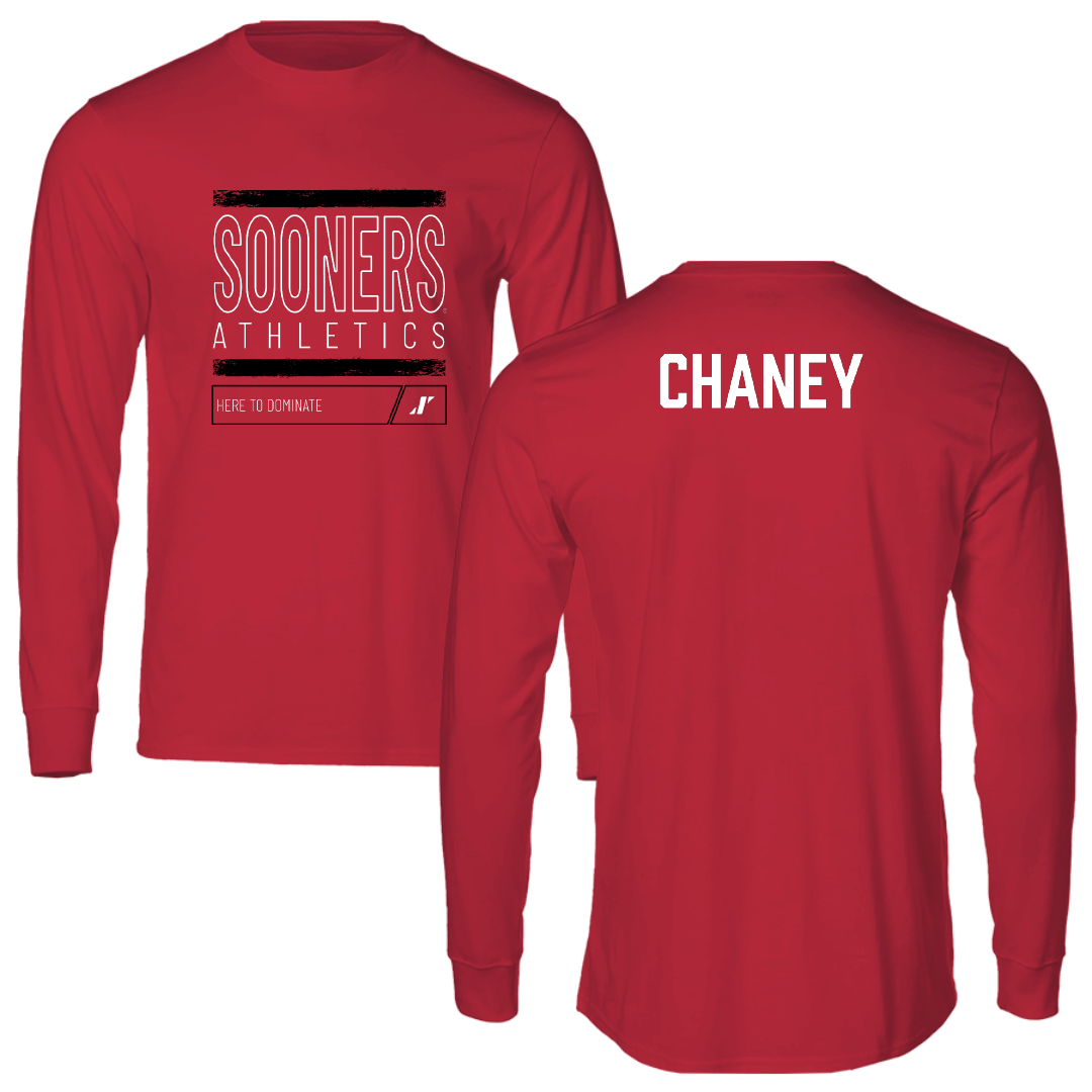 University of Oklahoma Golf Crimson Dominate Long Sleeve - Reagan Chaney
