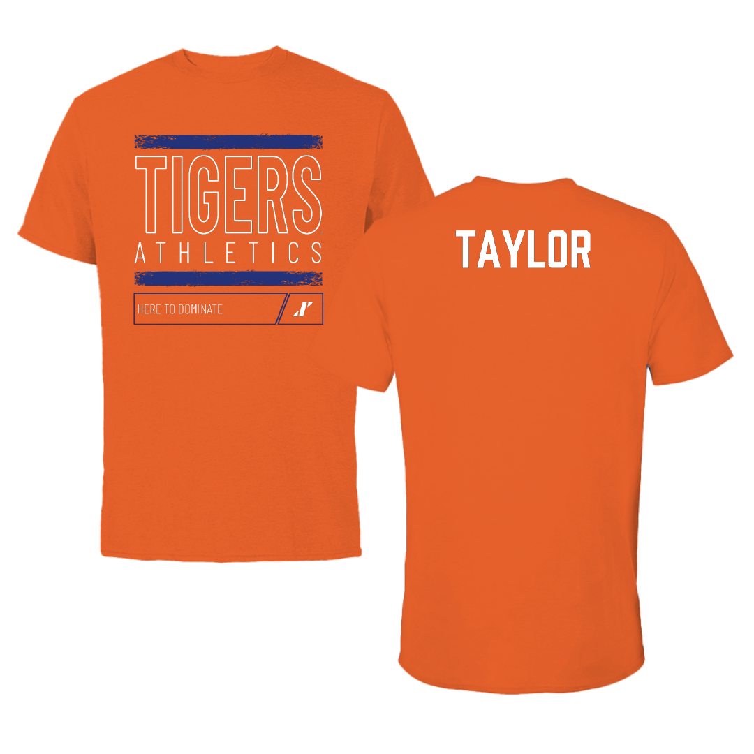 Savannah State University TF and XC Orange Dominate Tee - Victoria Taylor