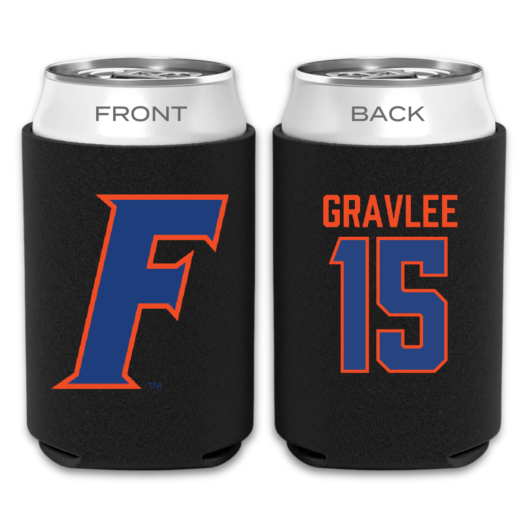University of Florida Volleyball Black Can Cooler - #15 Madi Gravlee