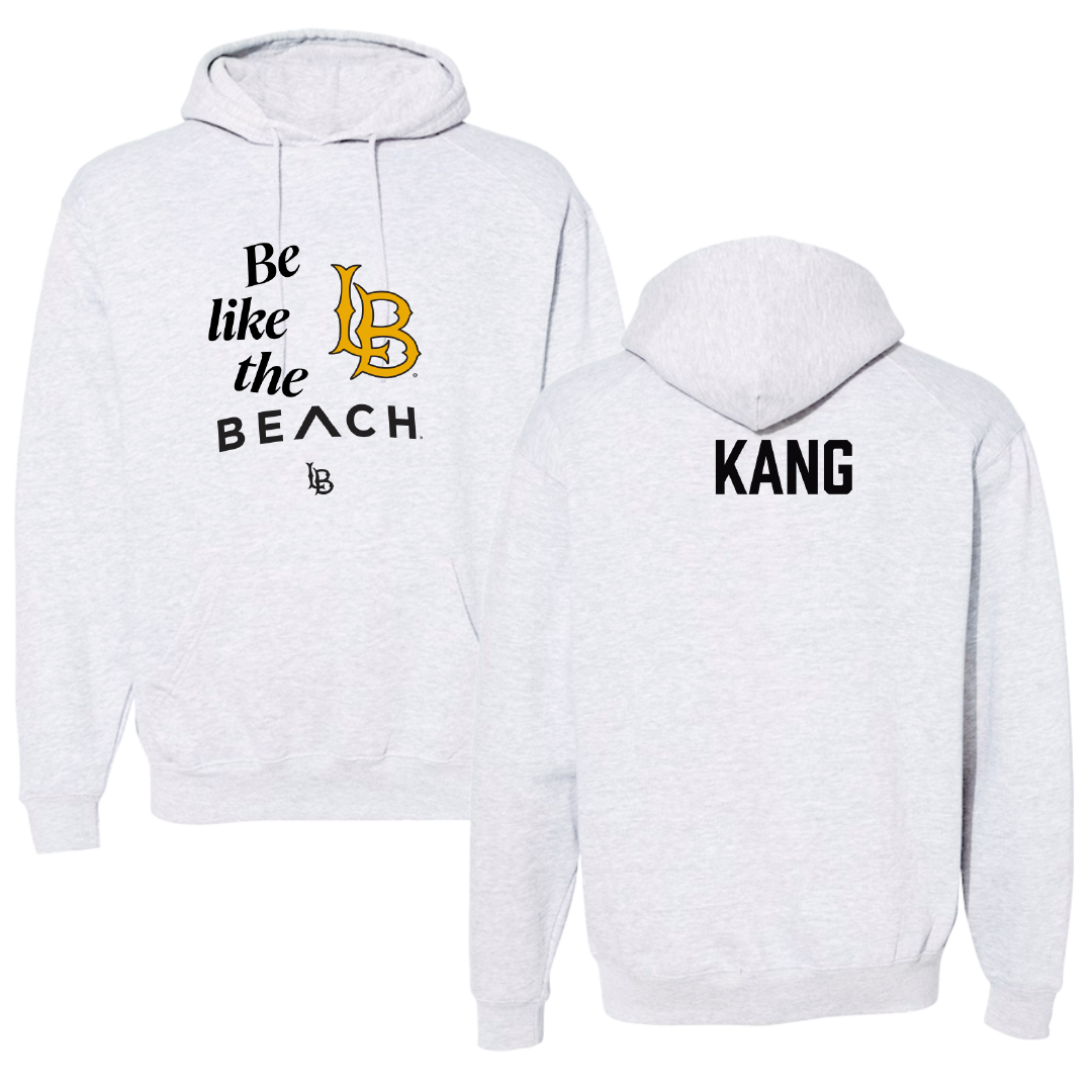 Long Beach State University Golf Light Gray Be Like Us Hoodie - Emma Kang