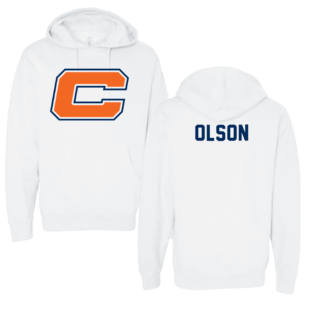Carroll University TF and XC White Hoodie - Bailey Olson
