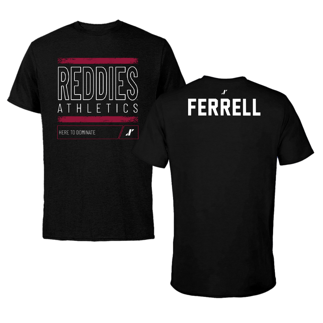 Henderson State University Cheer Black Dominate Performance Tee - Amanda Ferrell