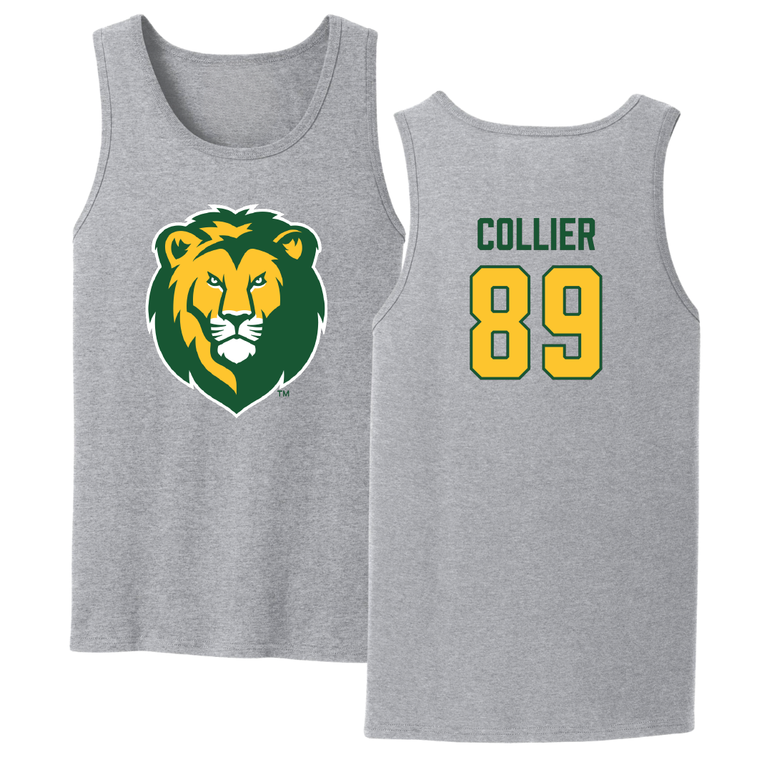Southeastern Louisiana University Football Sport Gray Tank Top - #89 Cade Collier