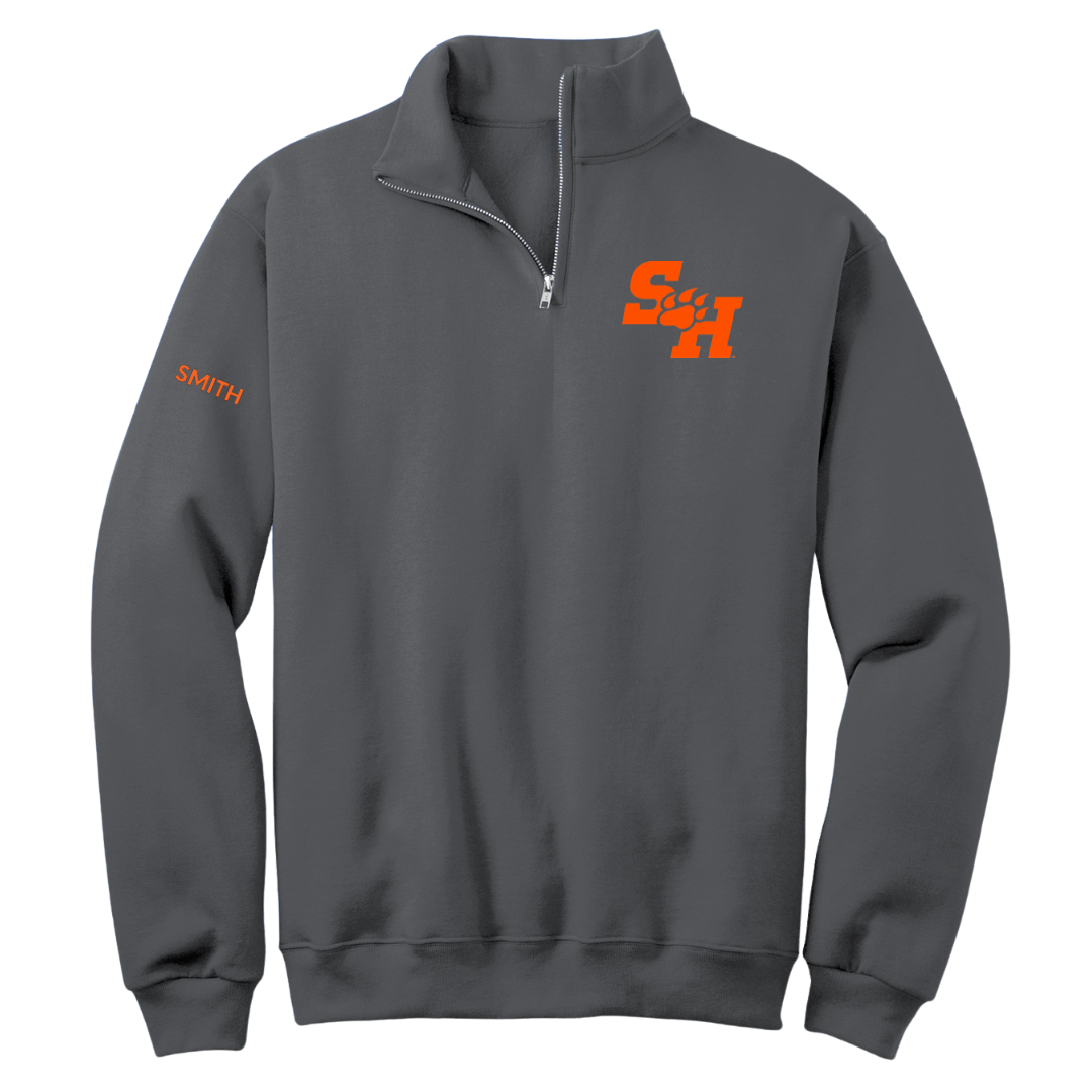 Sam Houston State University Cheer Dark Gray Quarter-Zip - Tyler Smith