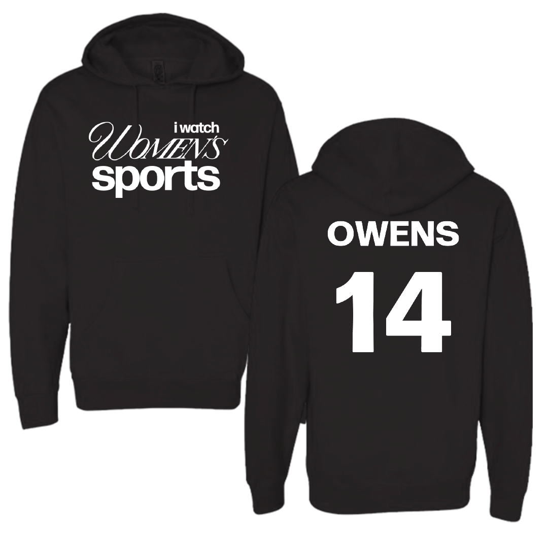 Loyola University-Chicago Softball Black WHM Hoodie - #14 Riley Owens