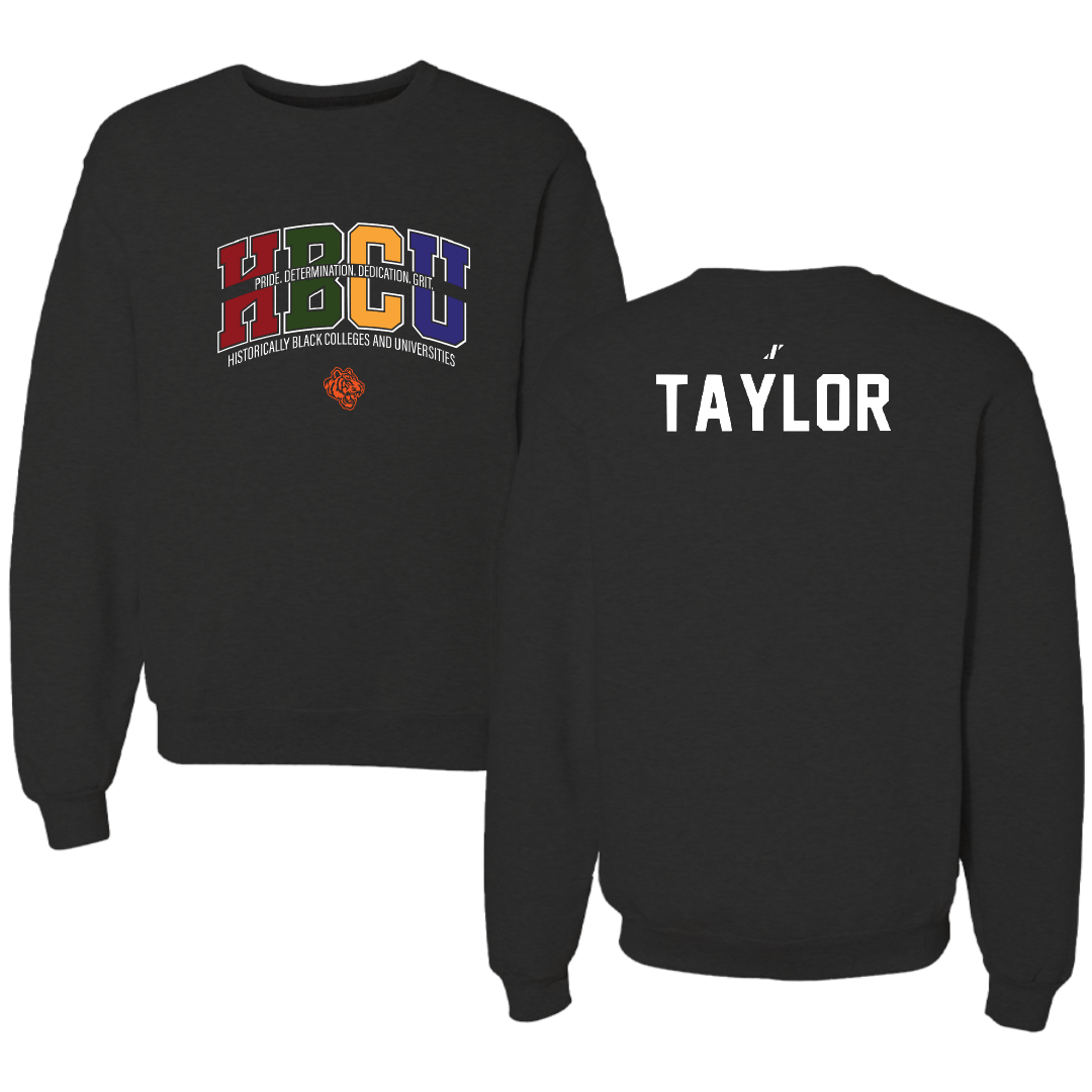Savannah State University TF and XC Black HBCU Crewneck - Victoria Taylor