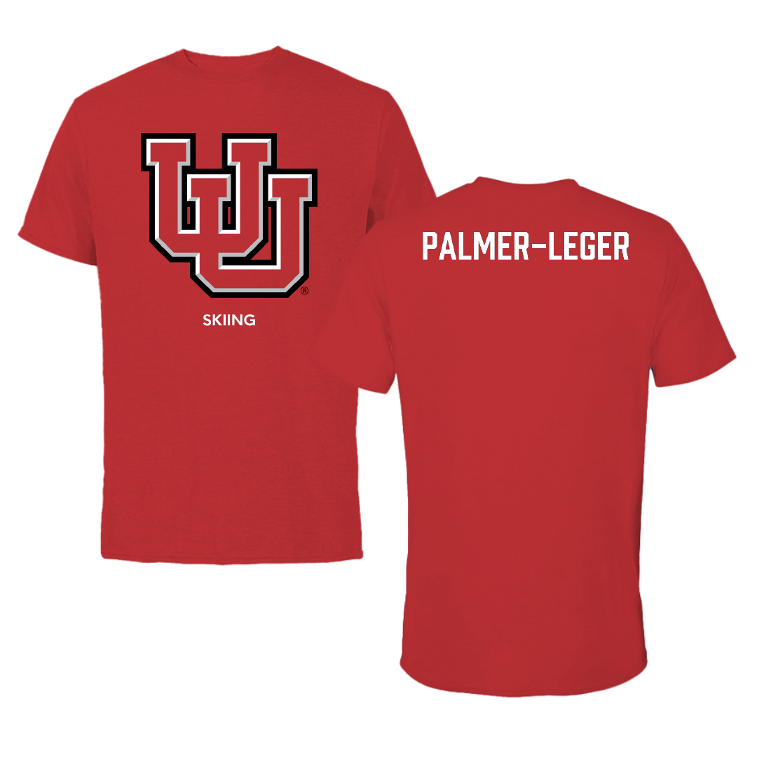 University of Utah Skiing Red Tee - Sydney Palmer-Leger