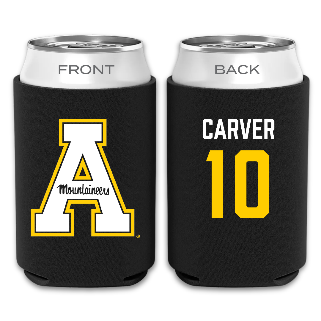 Appalachian State University Basketball Black Mountaineers Can Cooler - #10 Emily Carver