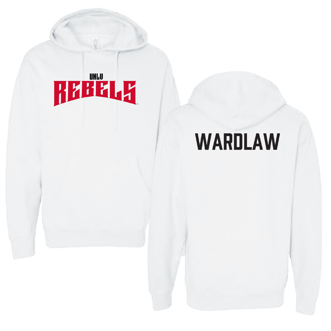 University of Nevada-Las Vegas Softball White Classic Hoodie - Emma Wardlaw