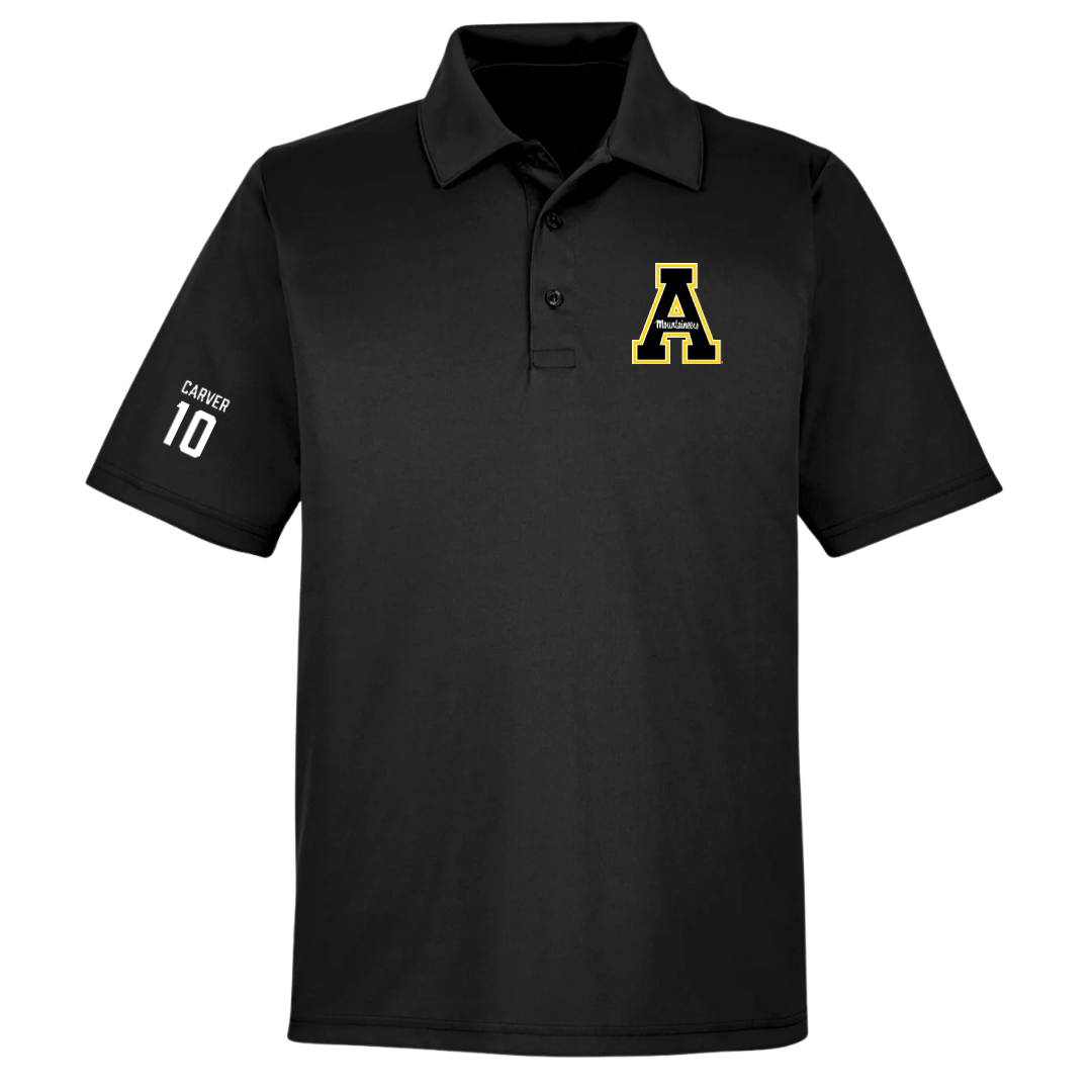 Appalachian State University Basketball (W) Black Polo - #10 Emily Carver