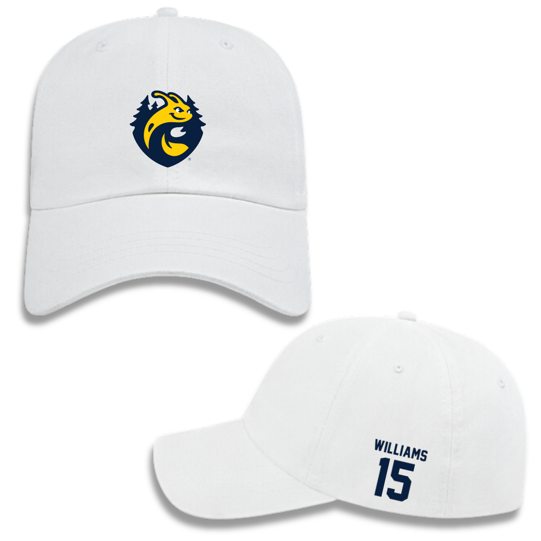 University of California-Santa Cruz Volleyball (M) White Hat - #15 Ryan Williams