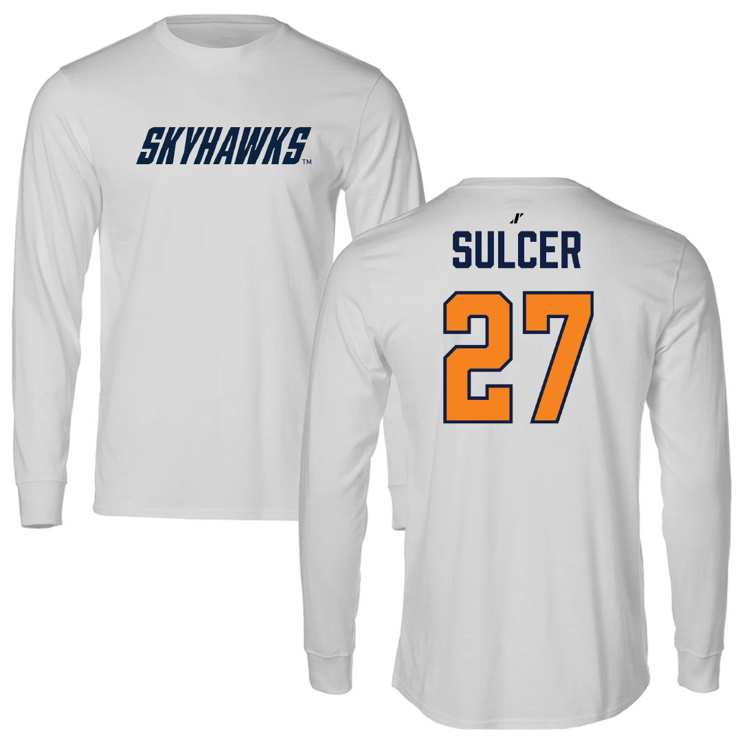 University of Tennessee at Martin Volleyball Light Gray Long Sleeve - #27 Dylan Sulcer
