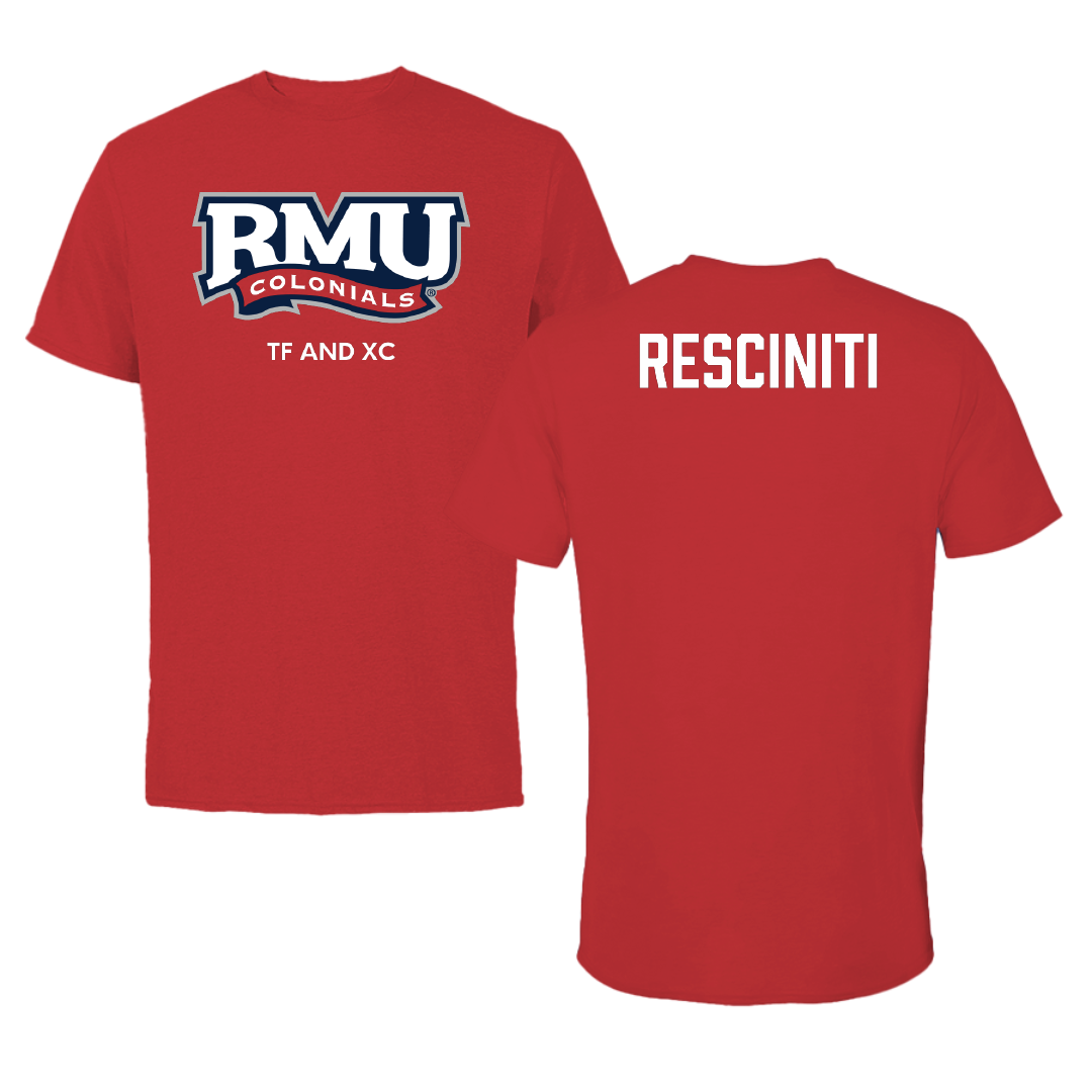 Robert Morris University TF and XC Red Colonials Tee - Madelyn Resciniti