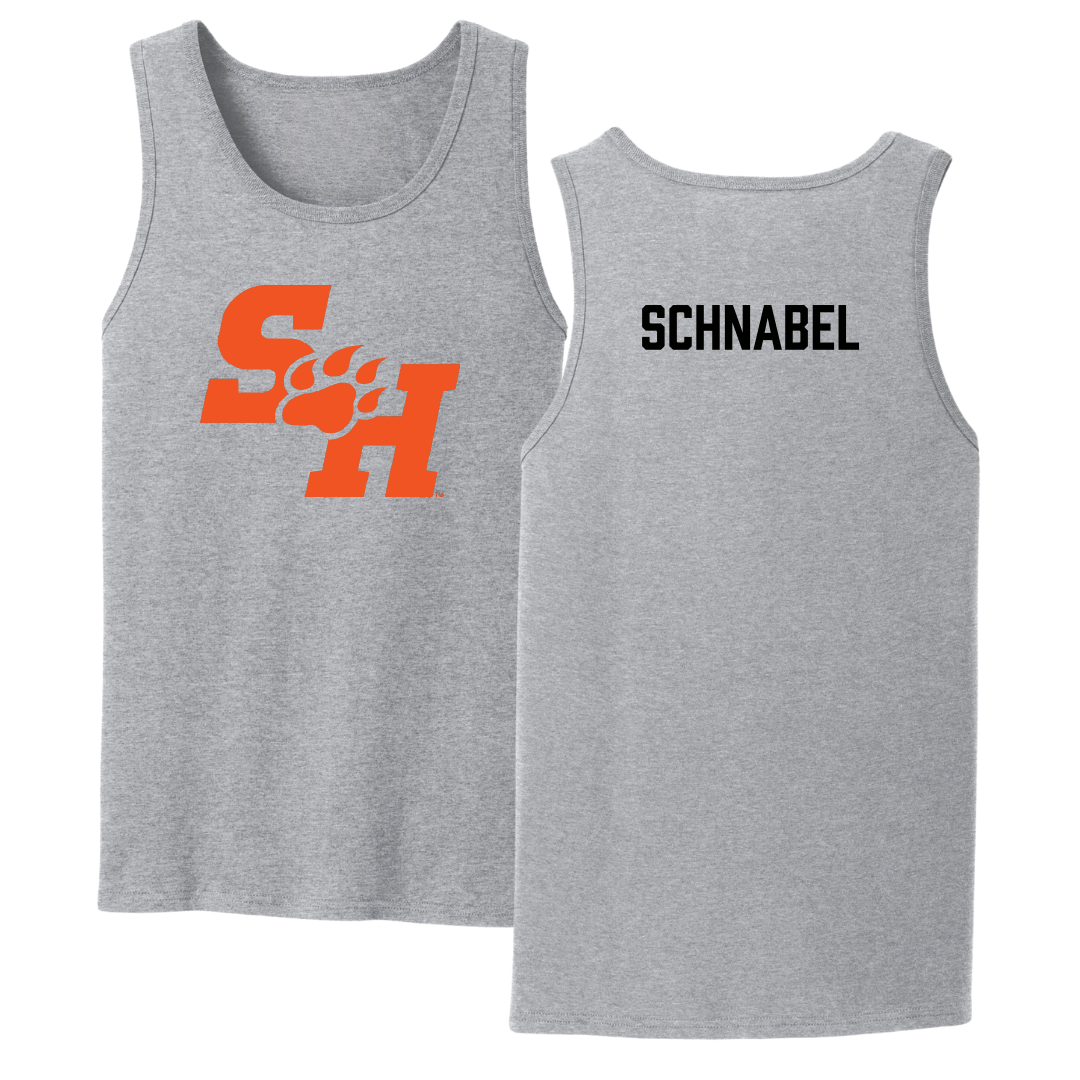 Sam Houston State University Tennis Sport Gray Tank Top - Jacqueline Schnabel