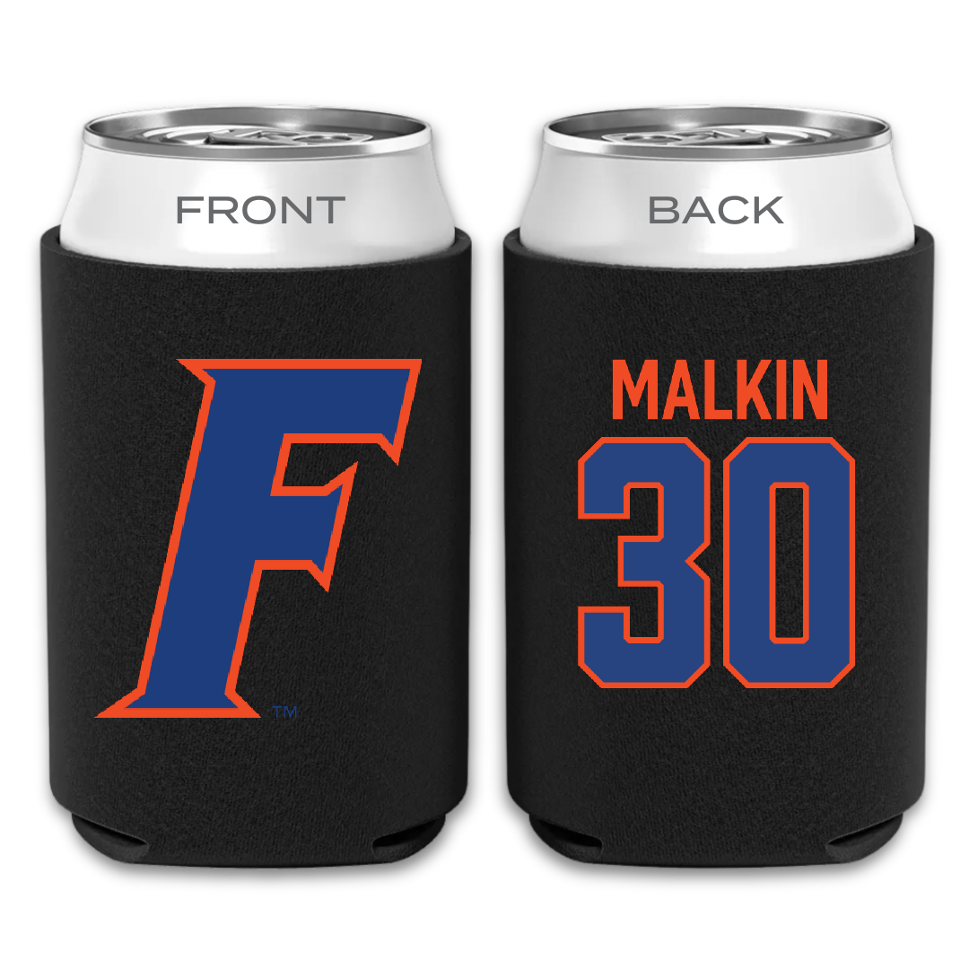 University of Florida Soccer Black Can Cooler - #30 Amelia Malkin