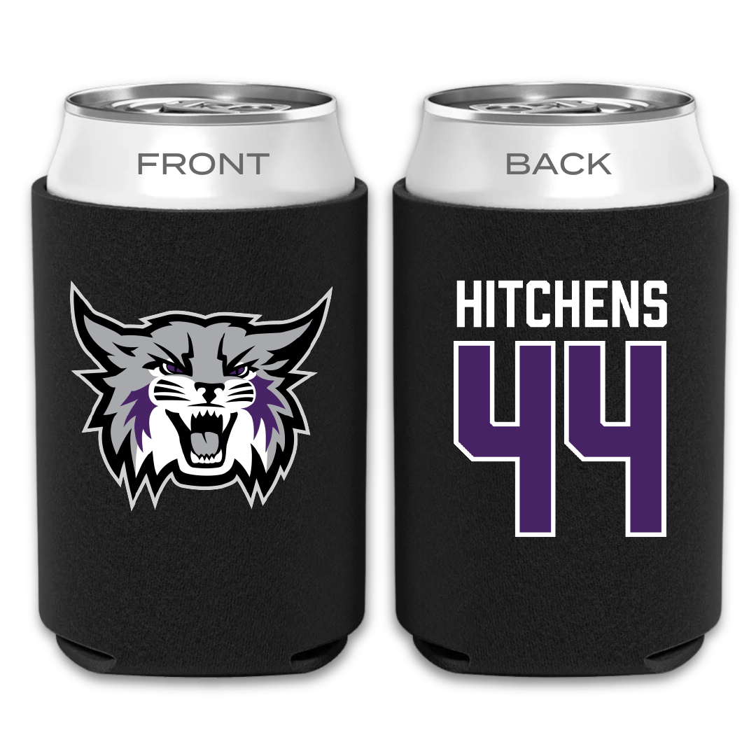 Weber State University Football Black Can Cooler - #44 Mayson Hitchens