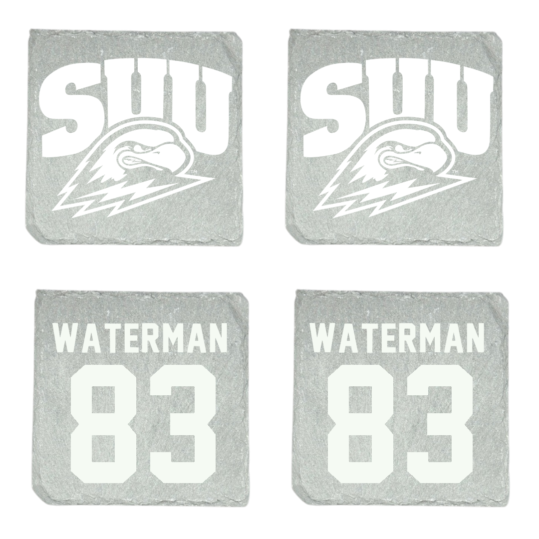 Southern Utah University Football Stone Coaster (4 Pack)  - #83 Bryson Waterman