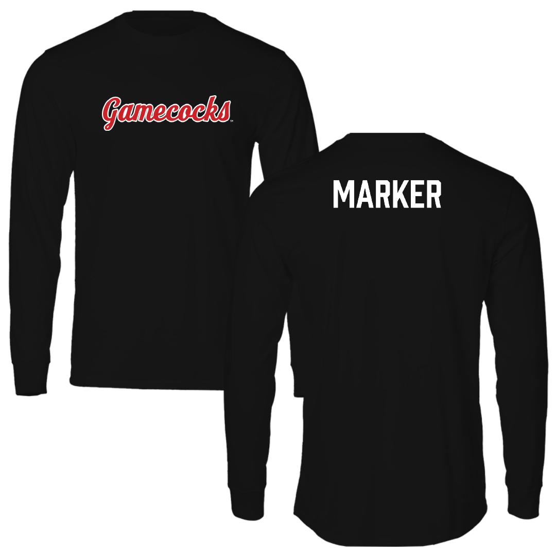 Jacksonville State University TF and XC Black Performance Long Sleeve - Kaden Marker
