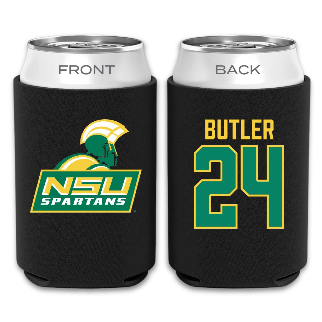 Norfolk State University Football Black Can Cooler - #24 Chris Butler