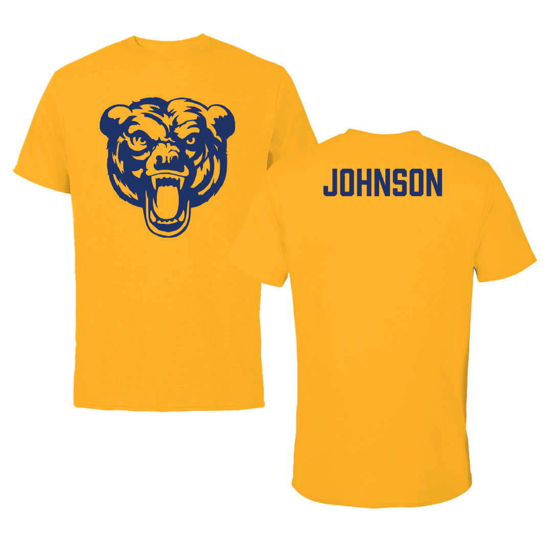 Carolina University Baseball Gold Performance Tee - Patrick Johnson