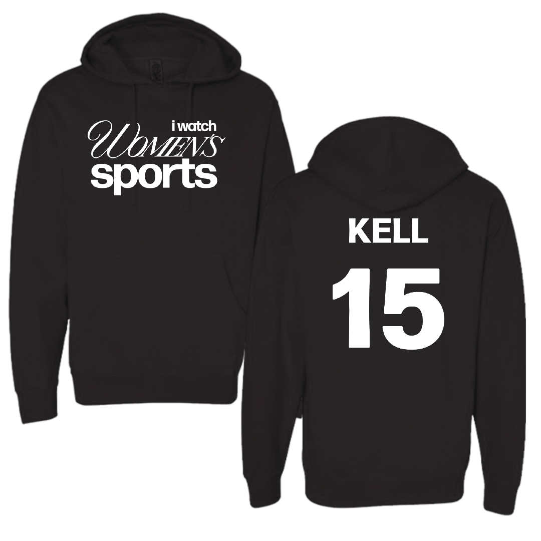 Southeast Missouri State University Softball Black WHM Hoodie - #15 Delaney Kell