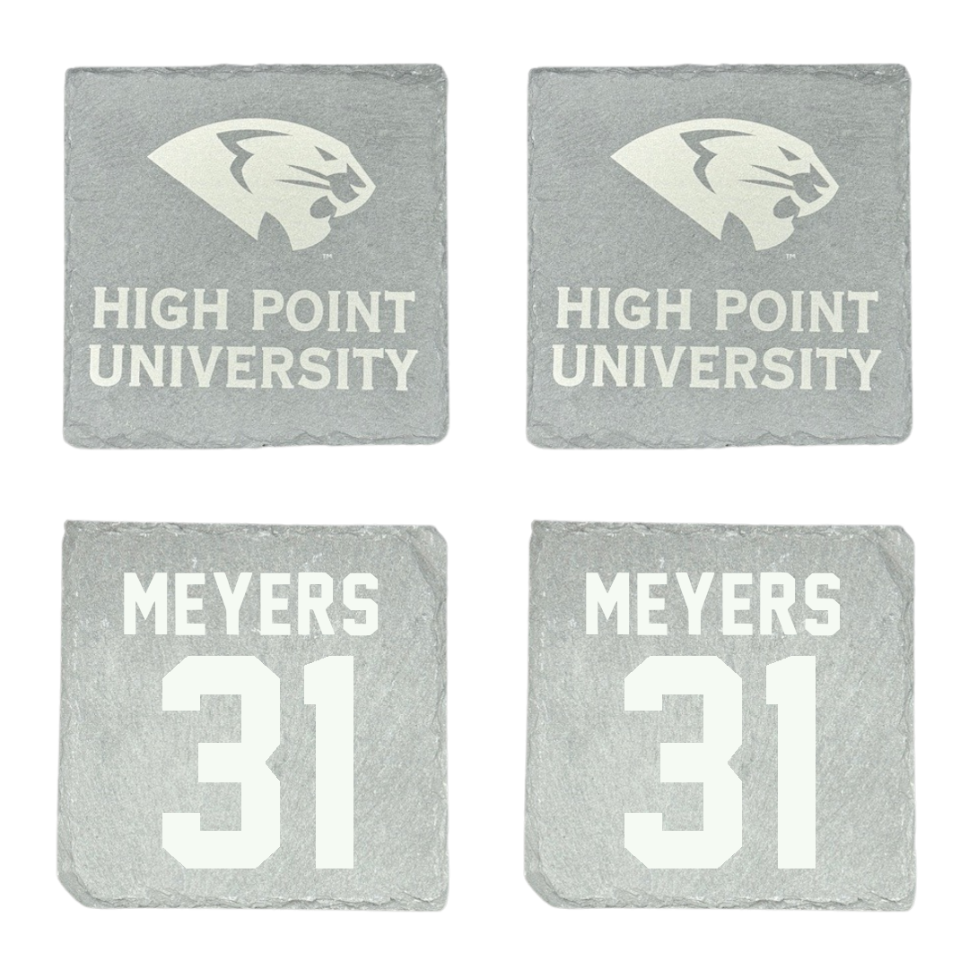 High Point University Basketball Stone Coaster (4 Pack)  - #31 Audrey Meyers