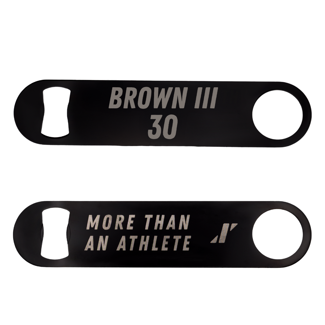 Jackson State University Football Black Bottle Opener - #30 John Brown III
