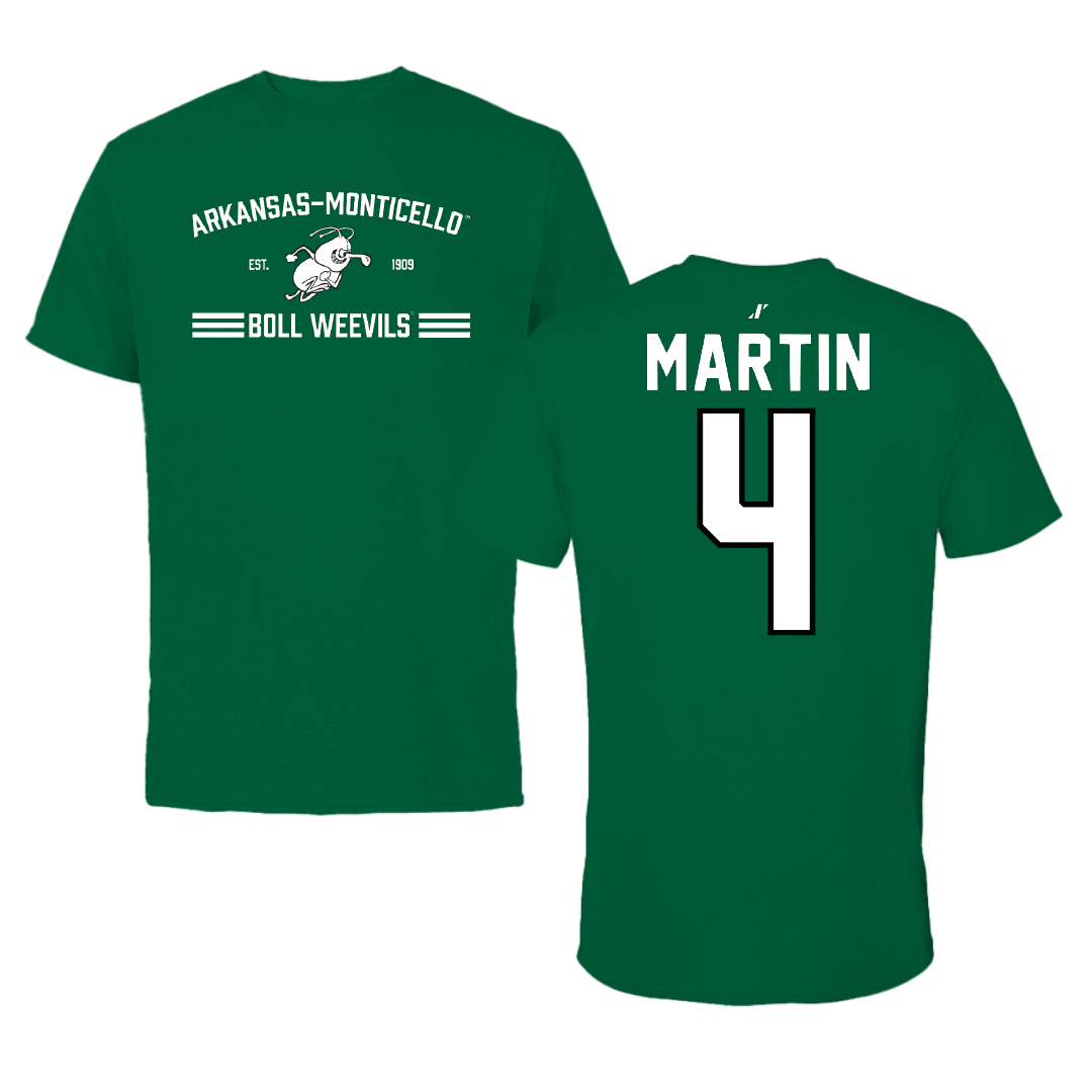 University of Arkansas-Monticello Softball Green General Tee - #4 Makenzie Martin