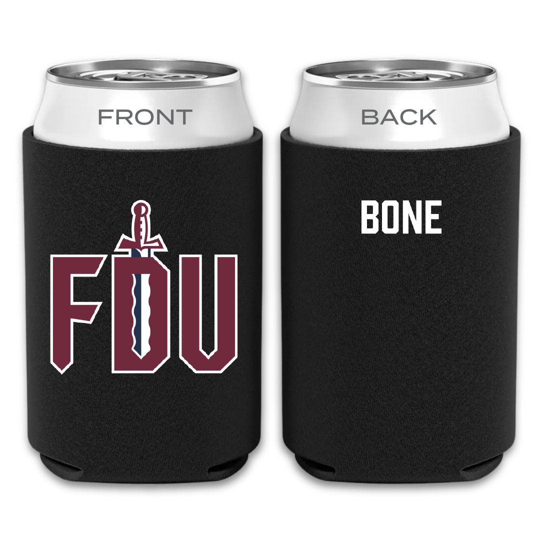 Fairleigh Dickinson University-Metropolitan Campus Fencing Black Can Cooler - Emily Bone