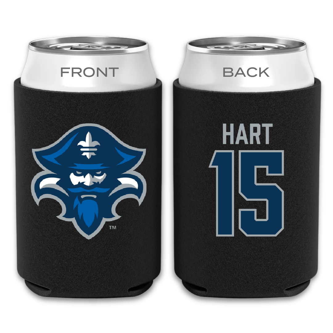 University of New Orleans Basketball Black Can Cooler - #15 Carlos Hart