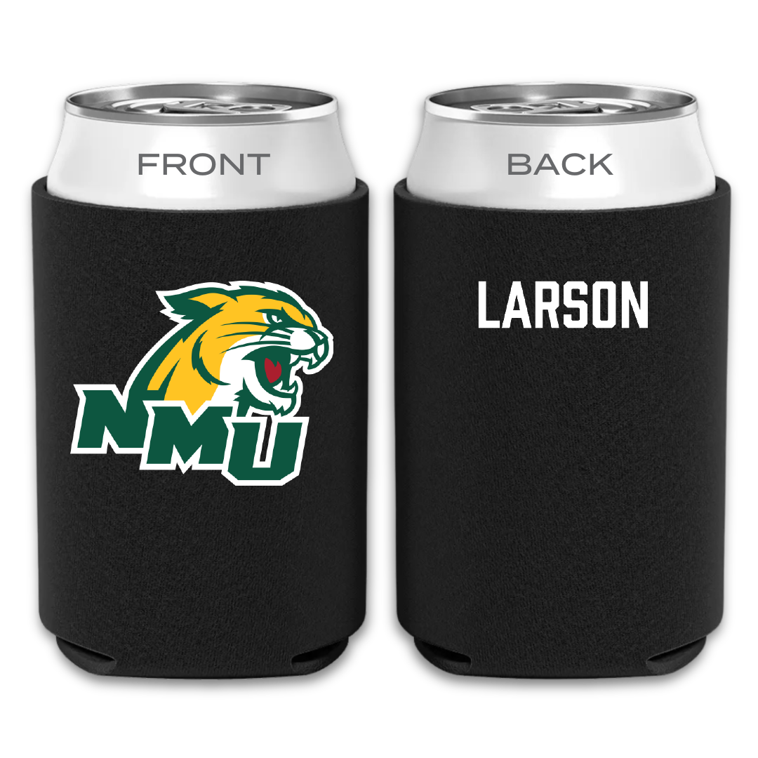 Northern Michigan University TF and XC Black Can Cooler - Ahna Larson