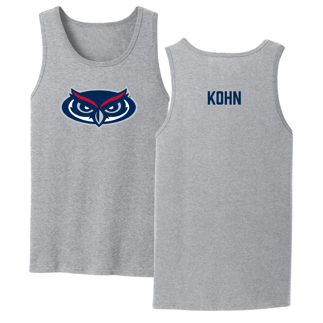 Florida Atlantic University Cheer Sport Gray Tank Top - Gianna Kohn