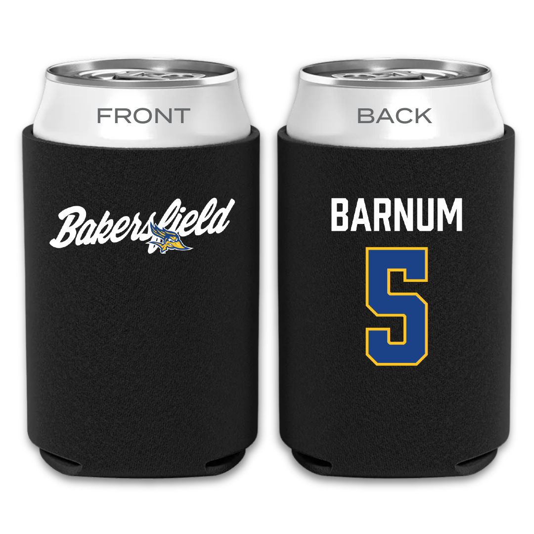 California State University-Bakersfield Baseball Black Can Cooler - #5 Lewis Barnum