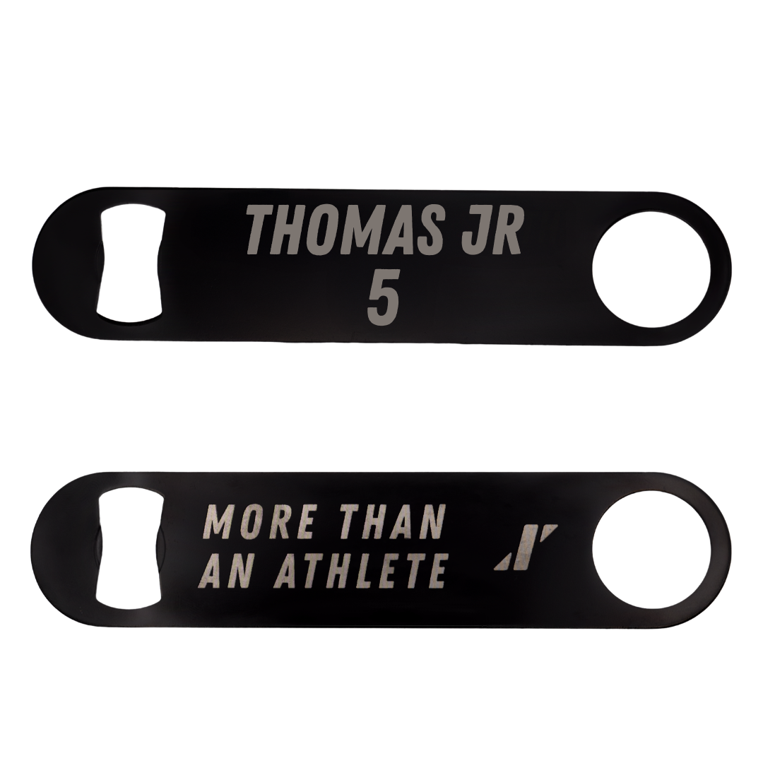 Austin Peay State University Football Black Bottle Opener - #5 Rashaud Thomas Jr