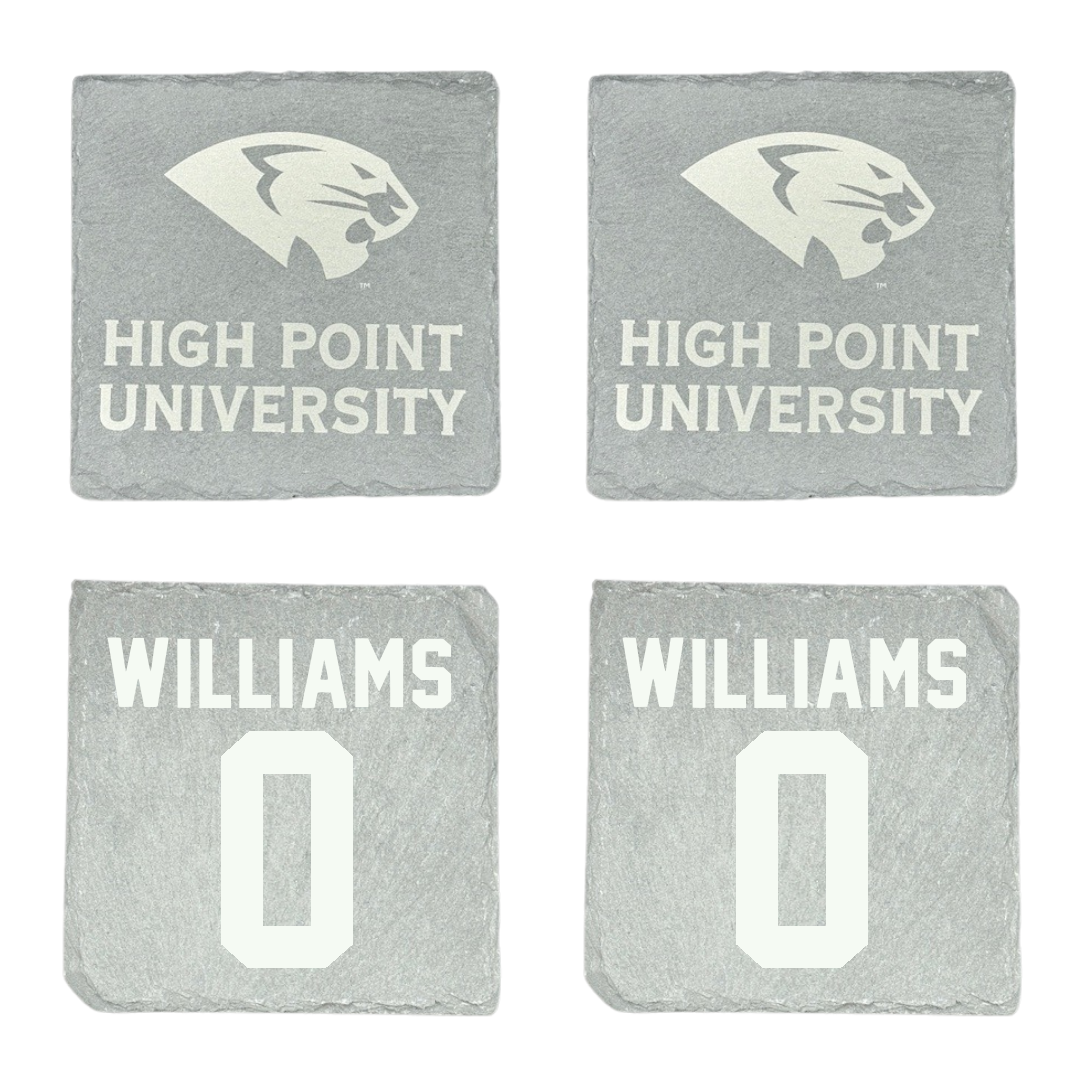 High Point University Soccer Stone Coaster (4 Pack)  - #0 Kylee Williams