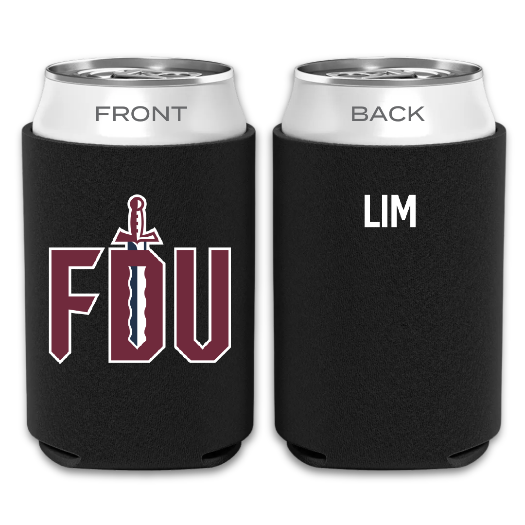 Fairleigh Dickinson University-Metropolitan Campus Tennis Black Can Cooler - Anastasia Lim