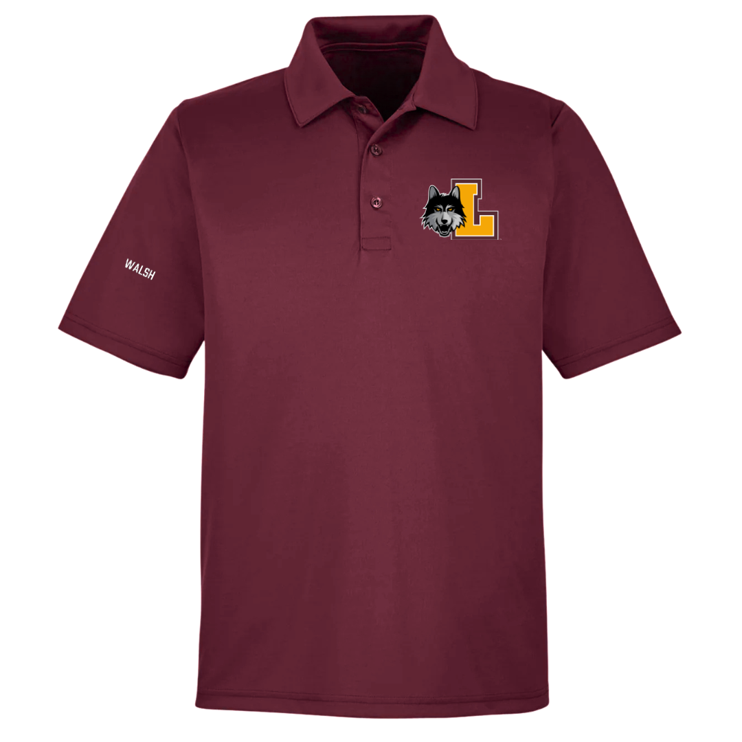 Loyola University-Chicago Golf (M) Maroon Polo - Ryan Walsh