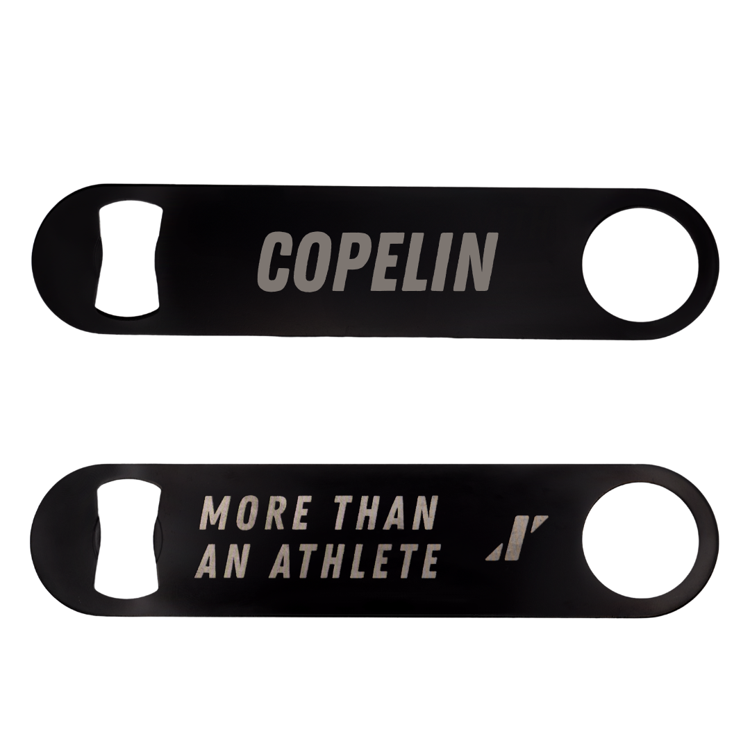 Bradley University TF and XC Black Bottle Opener - Jaxson Copelin