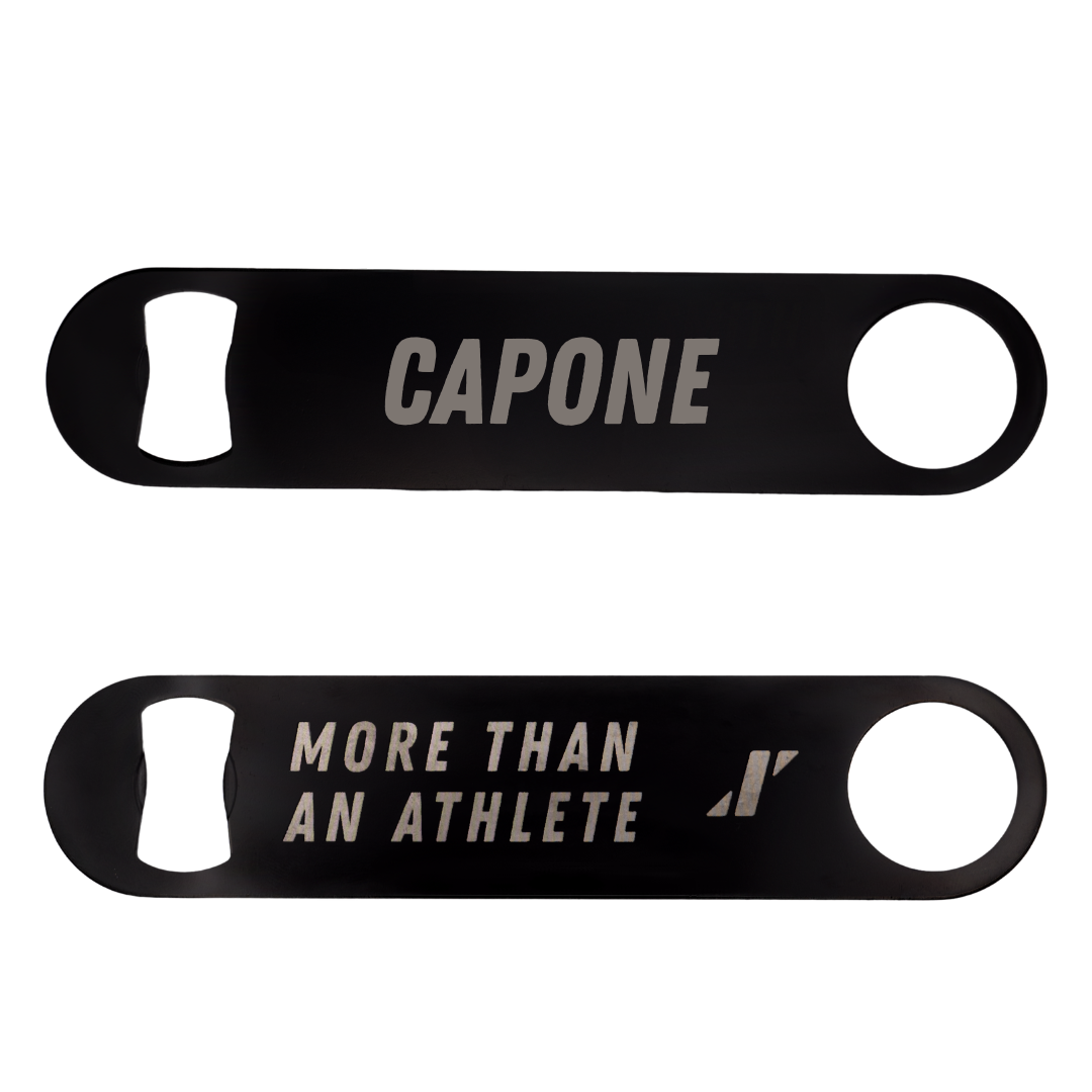 Dallas Baptist University Tennis Black Bottle Opener - Zach Capone