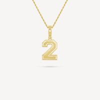 Gold Presidents Pendant and Chain - #2 Chauncey Logan