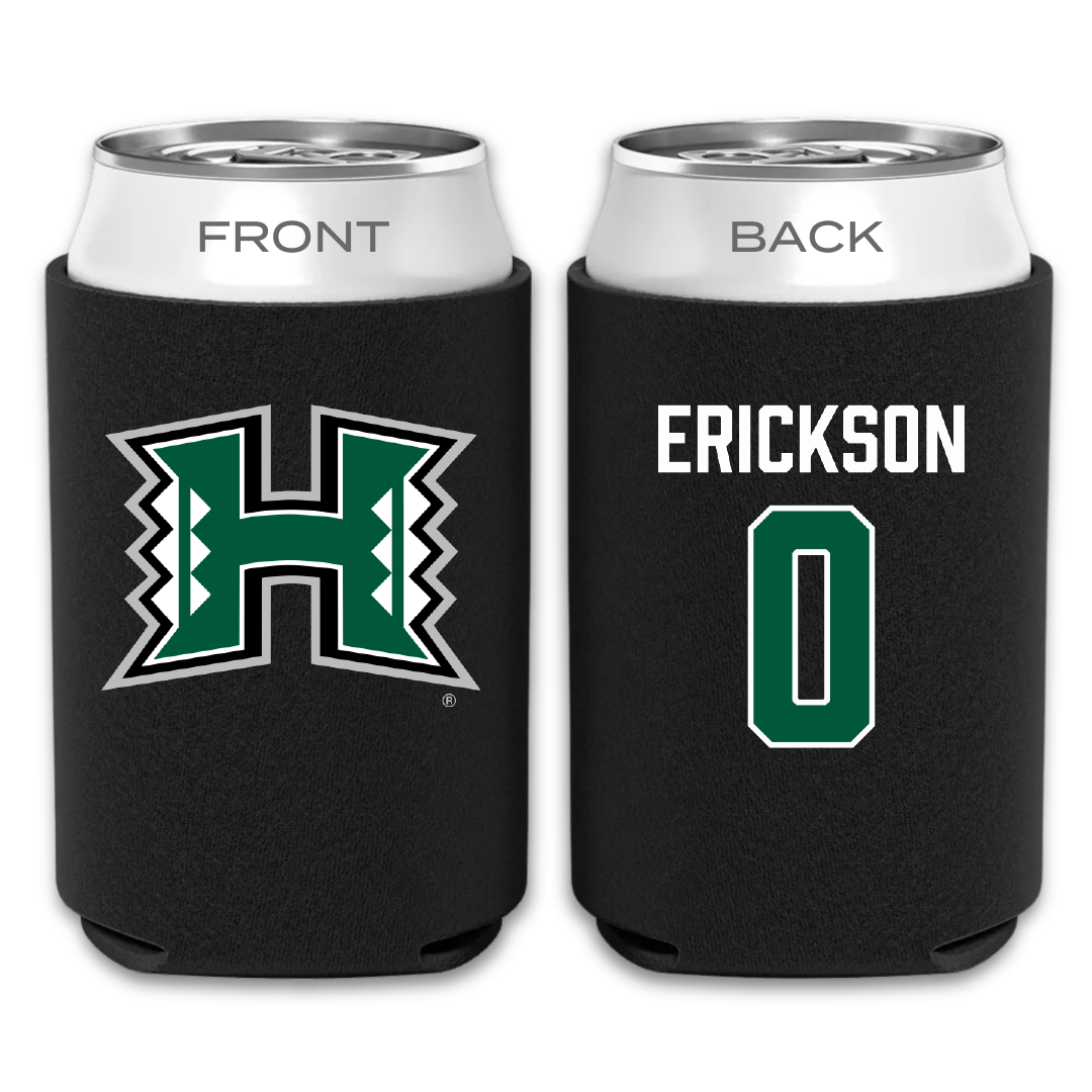 University of Hawaii Basketball (M) Black Can Cooler - #0 Hunter Erickson