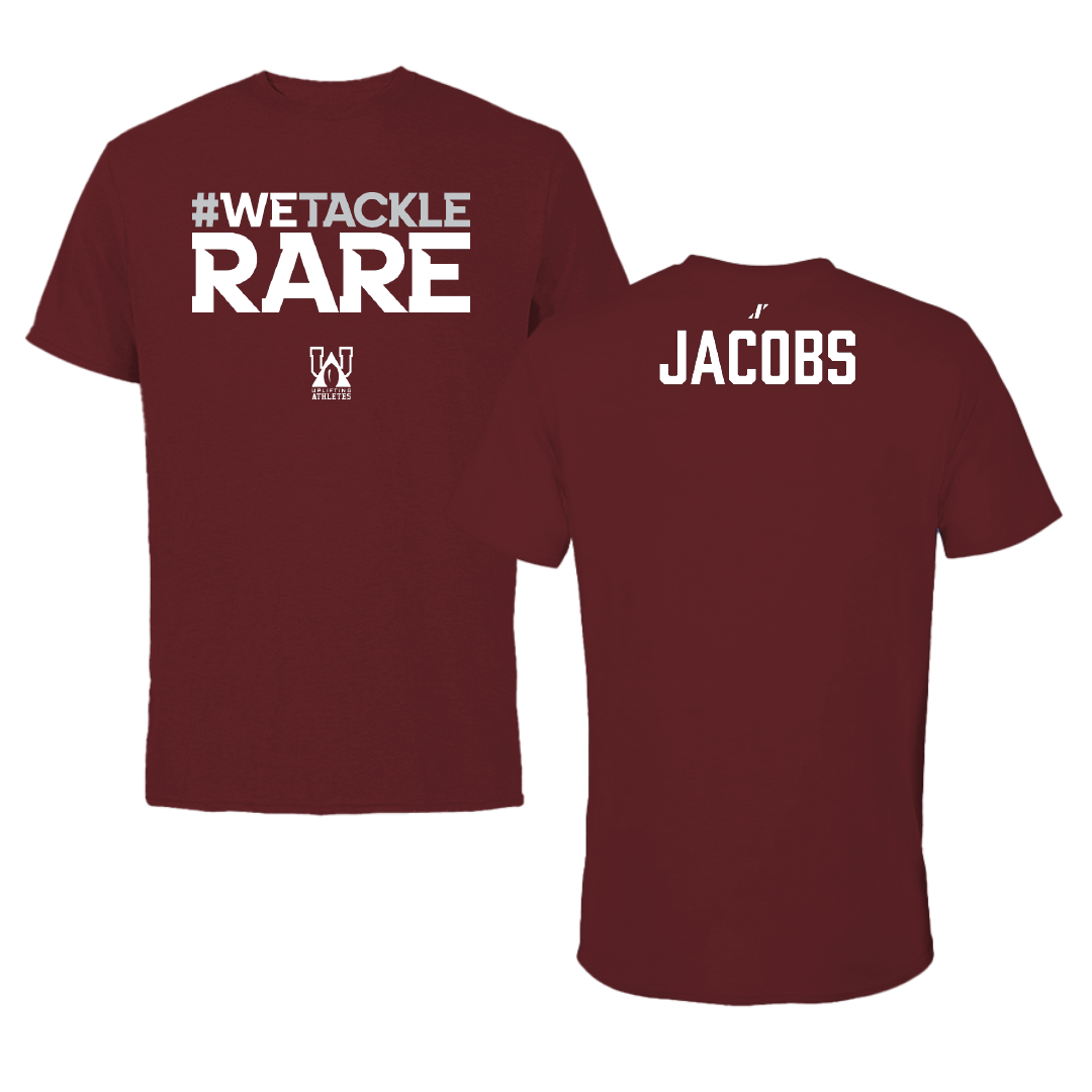 Mississippi State University TF and XC Maroon Uplifting Athletes Performance Tee - Cyrus Jacobs